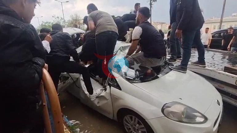 Şanlıurfada fırtınada su deposu aracının üzerine uçtu 23 yaşındaki Nur toprağa verildi