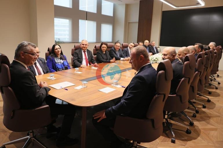 KKTC Cumhurbaşkanı Erhürman, RTÜK Başkanı Daniş ve beraberindeki heyeti kabul etti
