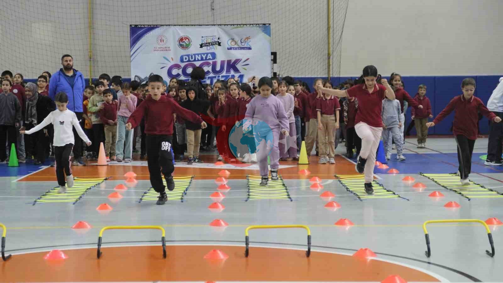 Karaman&rsquo;da Dünya Çocuk Atletizm Günü kutlandı