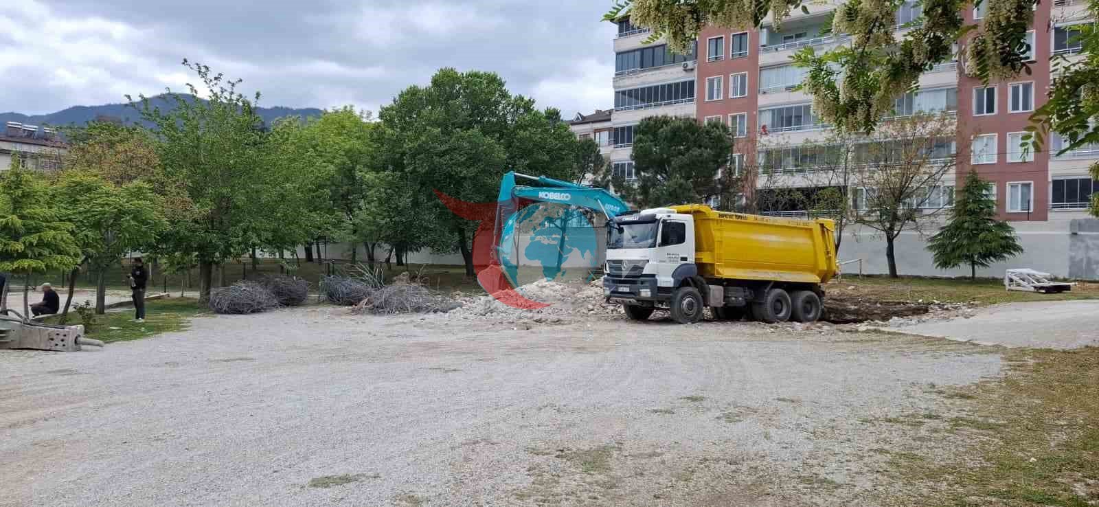 Buldan Şehir Stadı’nda yenileme çalışmaları başladı