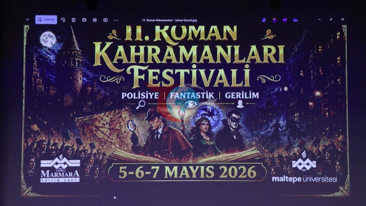 11. Roman Kahramanları İstanbul Edebiyat Festivali Maltepe Üniversitesi'nde Başladı