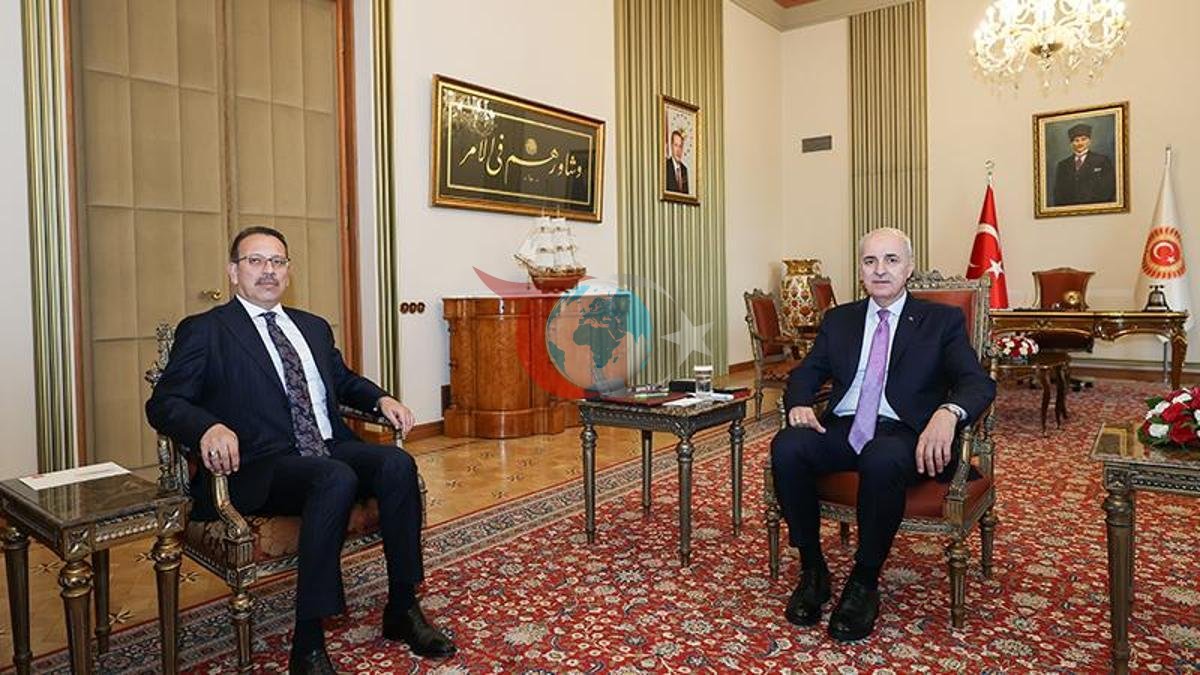 Numan Kurtulmuş, Sayıştay Başkanı Yener ile Görüştü