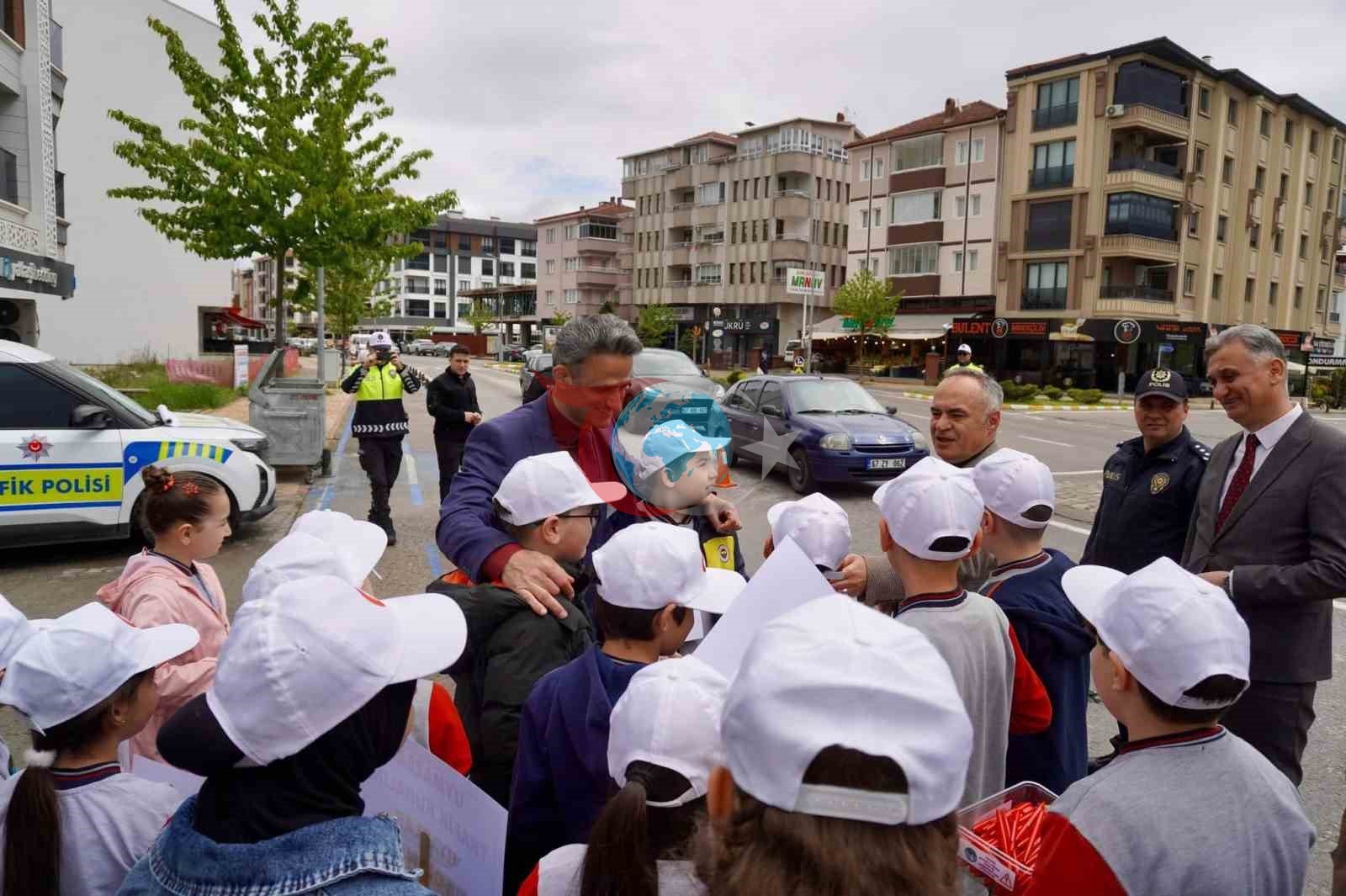 Çaycuma'da Öğrencilere Trafik Bilinci Eğitimi Verildi