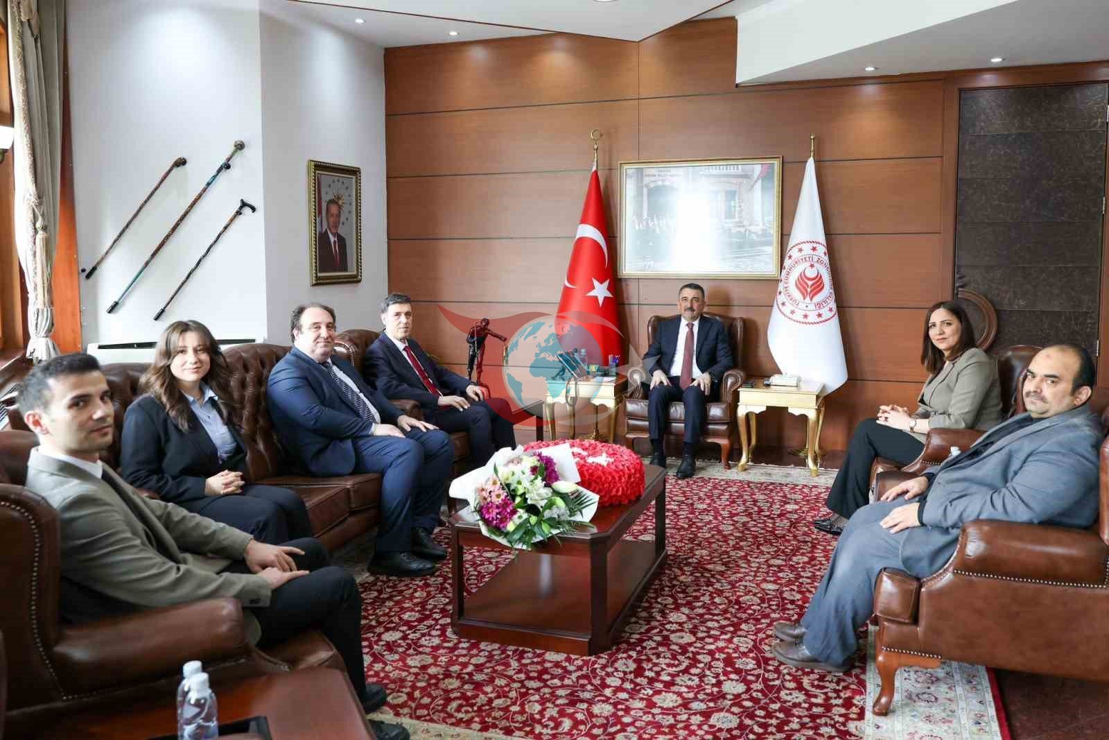 Vali Hacıbektaşoğlu, TÜİK Zonguldak Ekibini Ağırladı