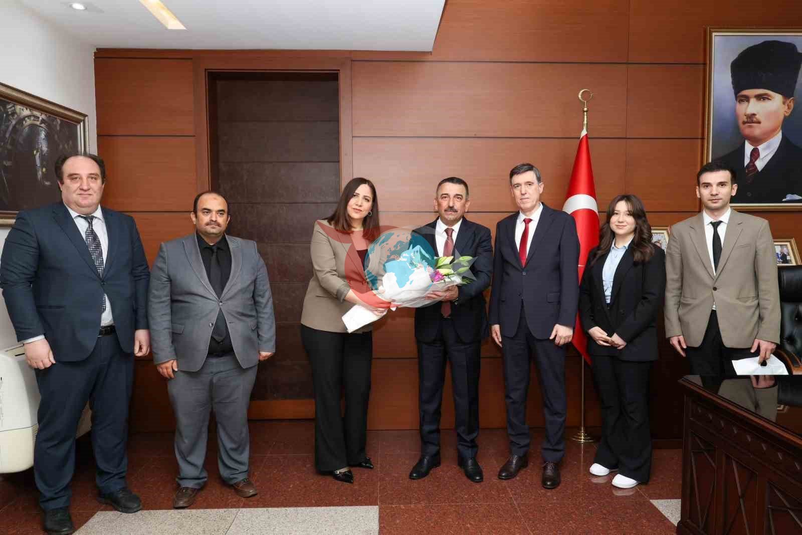 Vali Hacıbektaşoğlu TÜİK heyetini kabul etti