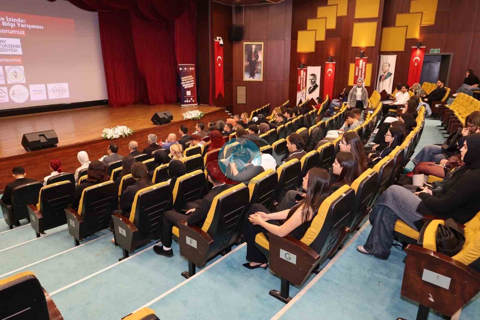 Hatay&rsquo;da üniversiteler arası bilgi yarışmasının açılışı yapıldı