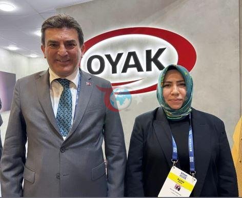 OYAK Genel Müdürü Prof. Dr. Murat Yalçıntaş-Mesude Demirhan