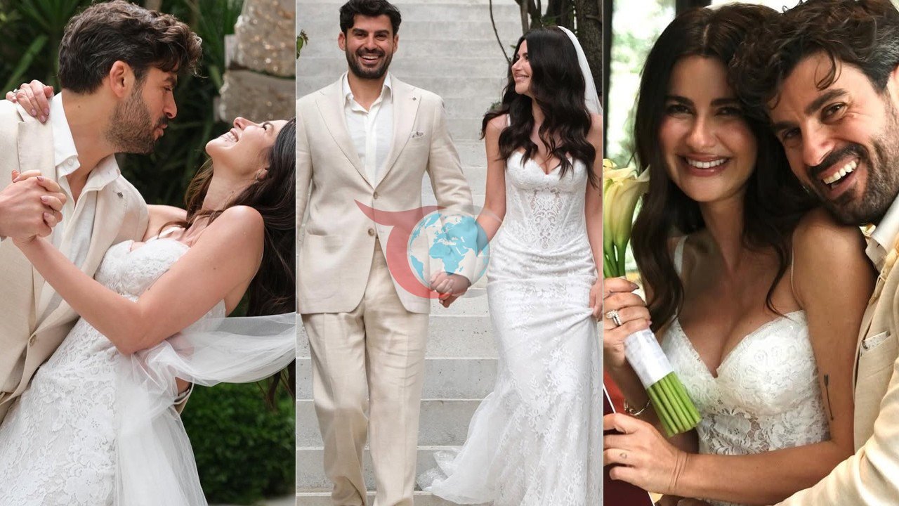 Nesrin Cavadzade ve Kadir Taner Uçar'ın Sürpriz Nikahından Görüntüler