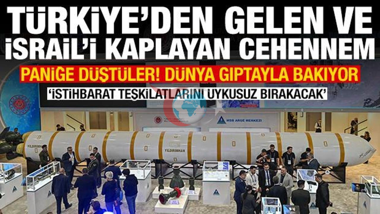 İsrail'de Yıldırımhan'ın Etkisi: Türkiye'nin Yeni Balistik Füze Projesi