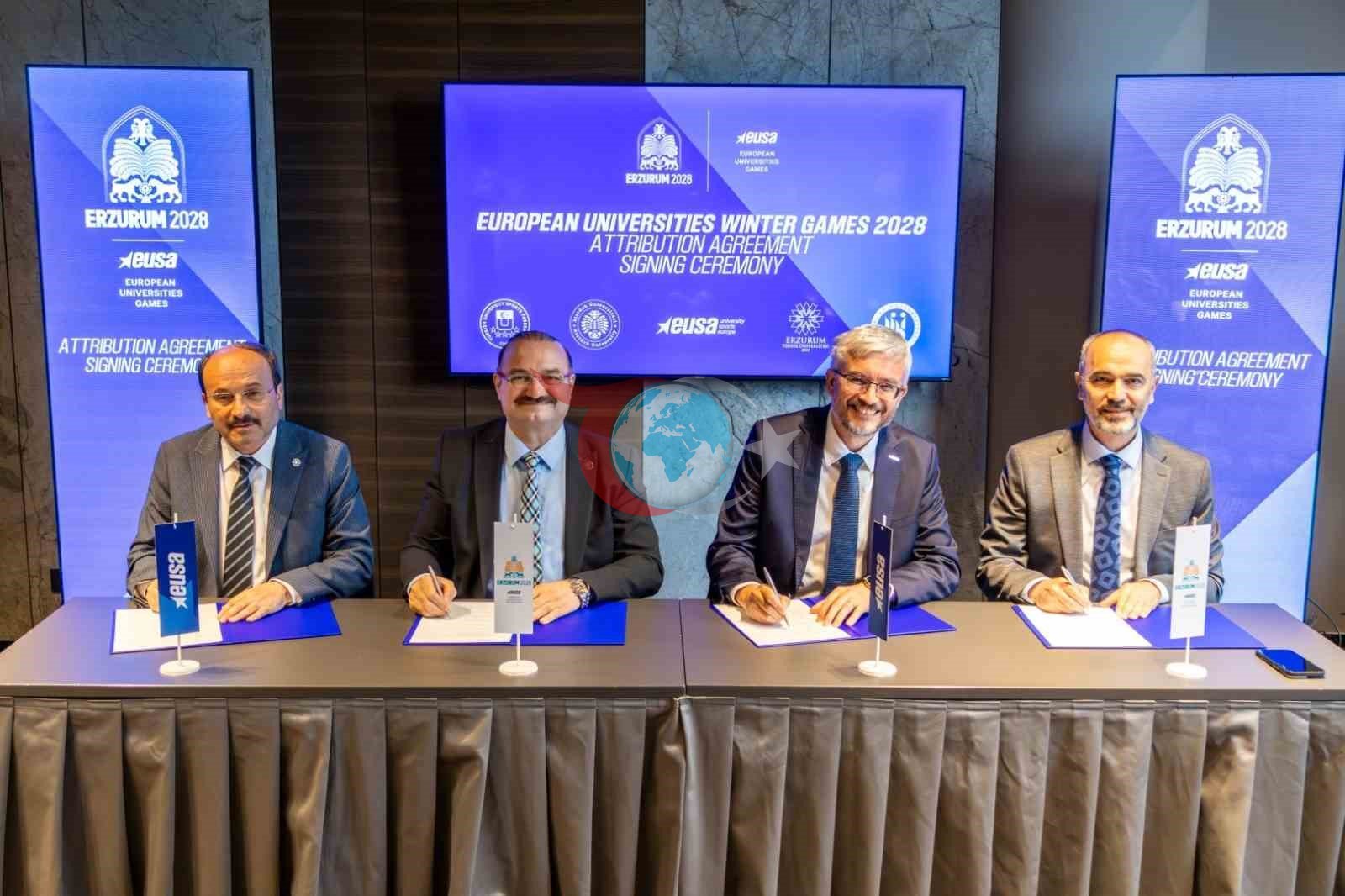 Erzurum, 2028 Avrupa Üniversiteler Kış Oyunlarına Ev Sahipliği Yapacak