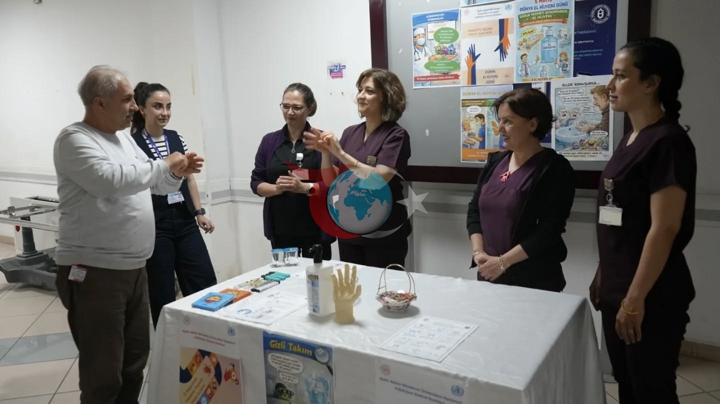 ADÜ Hastanesi'nde El Hijyenine Dikkat Çekildi