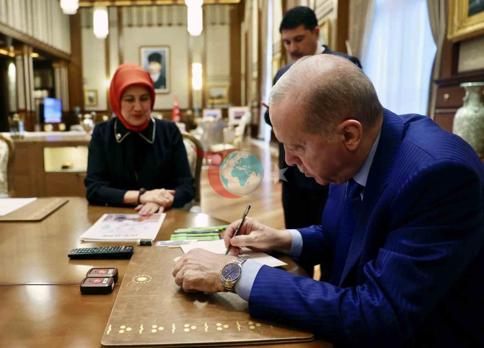 Erdoğan Kurban Vekaletini Türk Kızılay’a Teslim Etti