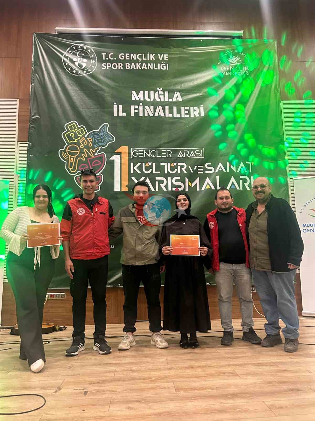 Menteşeli gençlerden Türk Müziği yarışmasında Türkiye 3.’lüğü