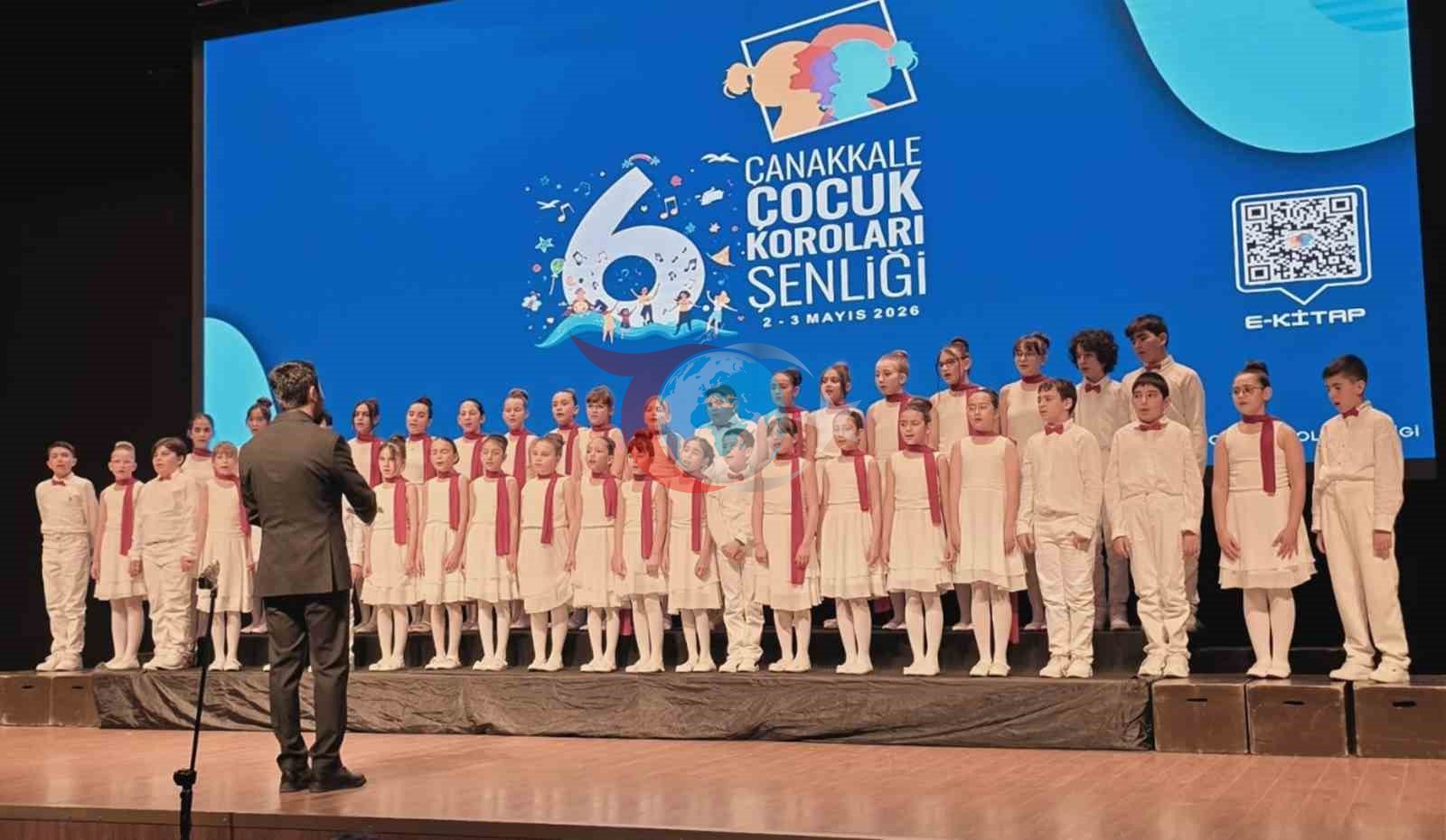 Muğlalı Çocuk Korosundan Çanakkale’de Takdire Şayan Performans