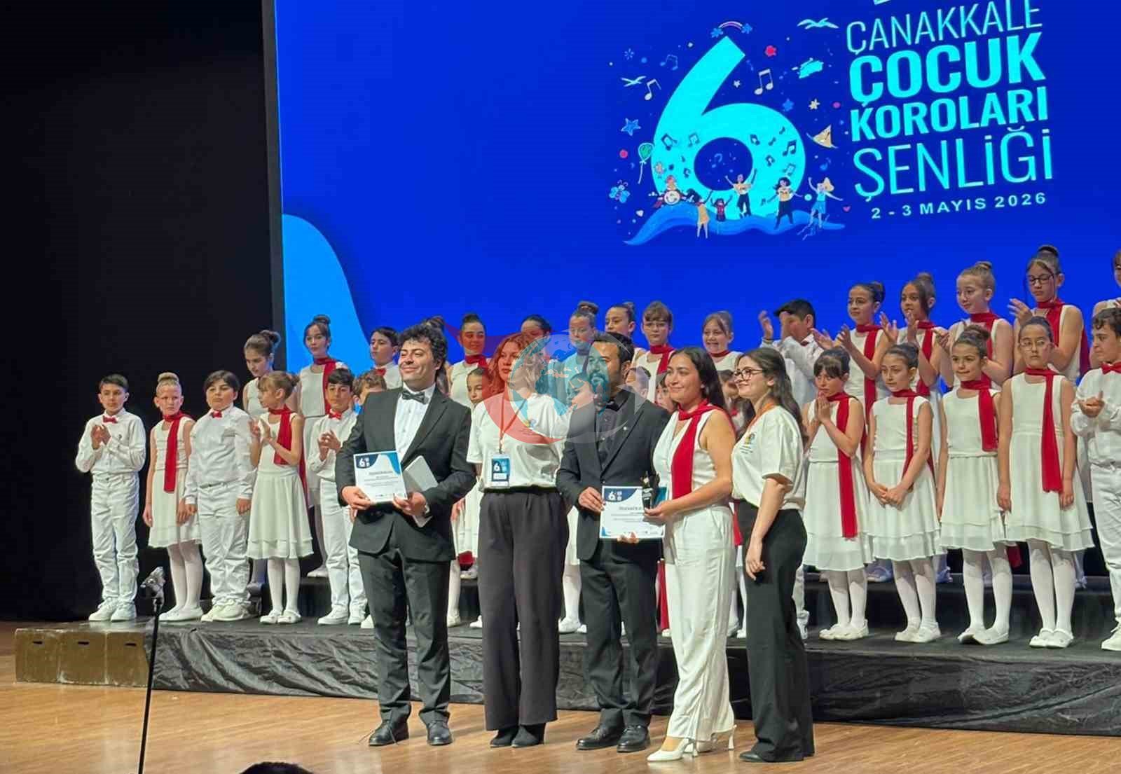Muğlalı minik seslerden Çanakkale’de büyük başarı