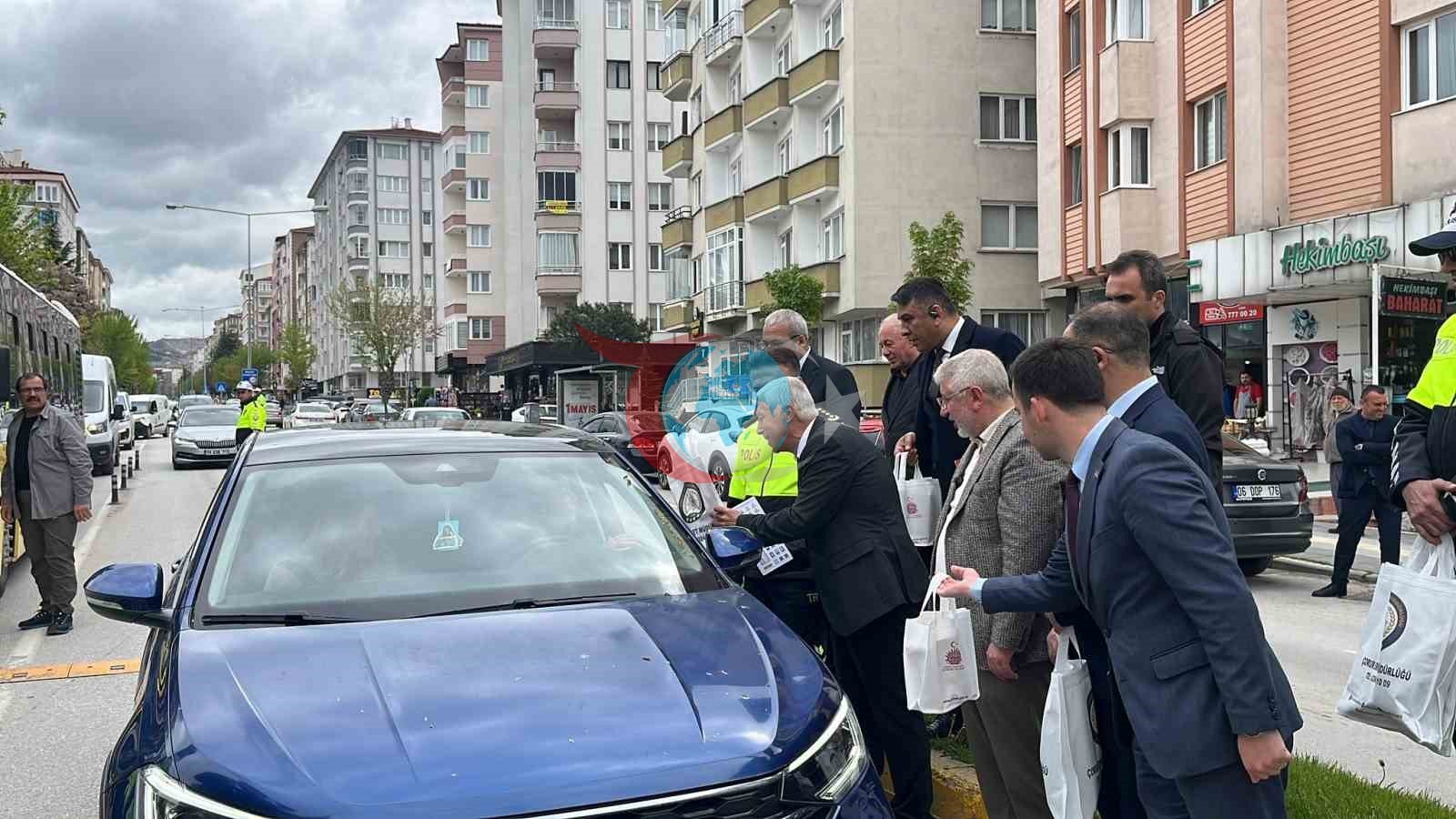 Çorum'da Trafik Bilinci Etkinliği: Öğrencilerle Farkındalık Arttı