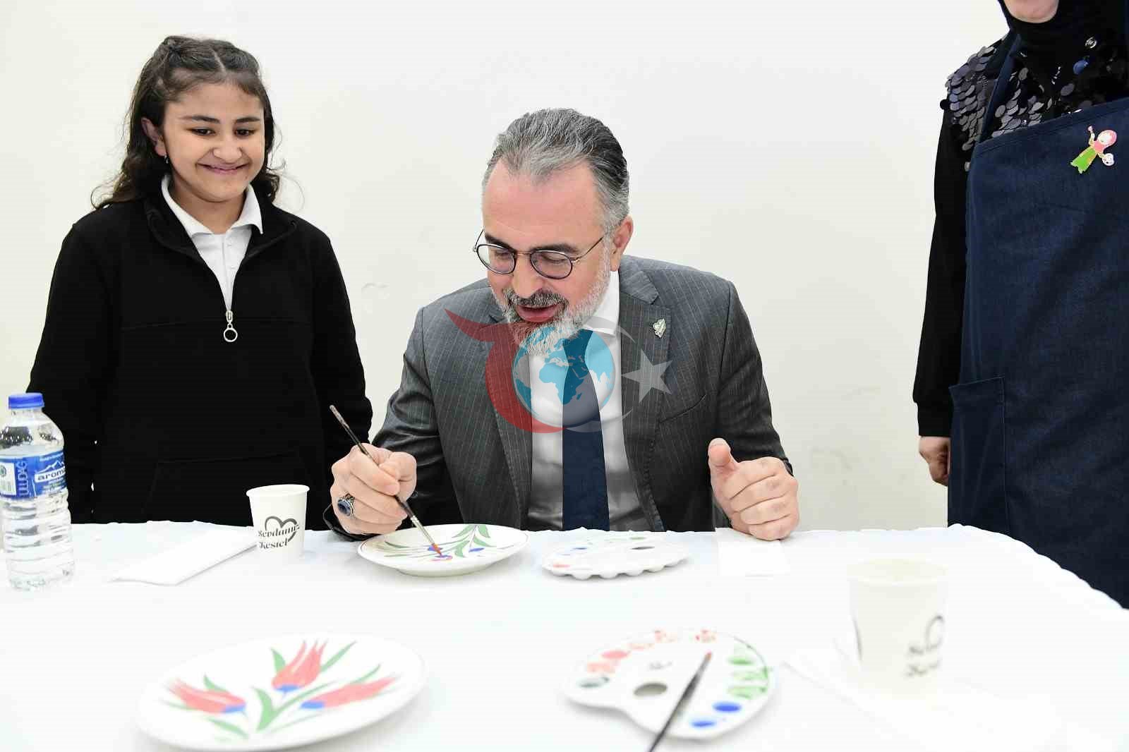 Bursa Kestel'de Çocuklara Ekran Bağımlılığına Karşı Sanat Eğitimi