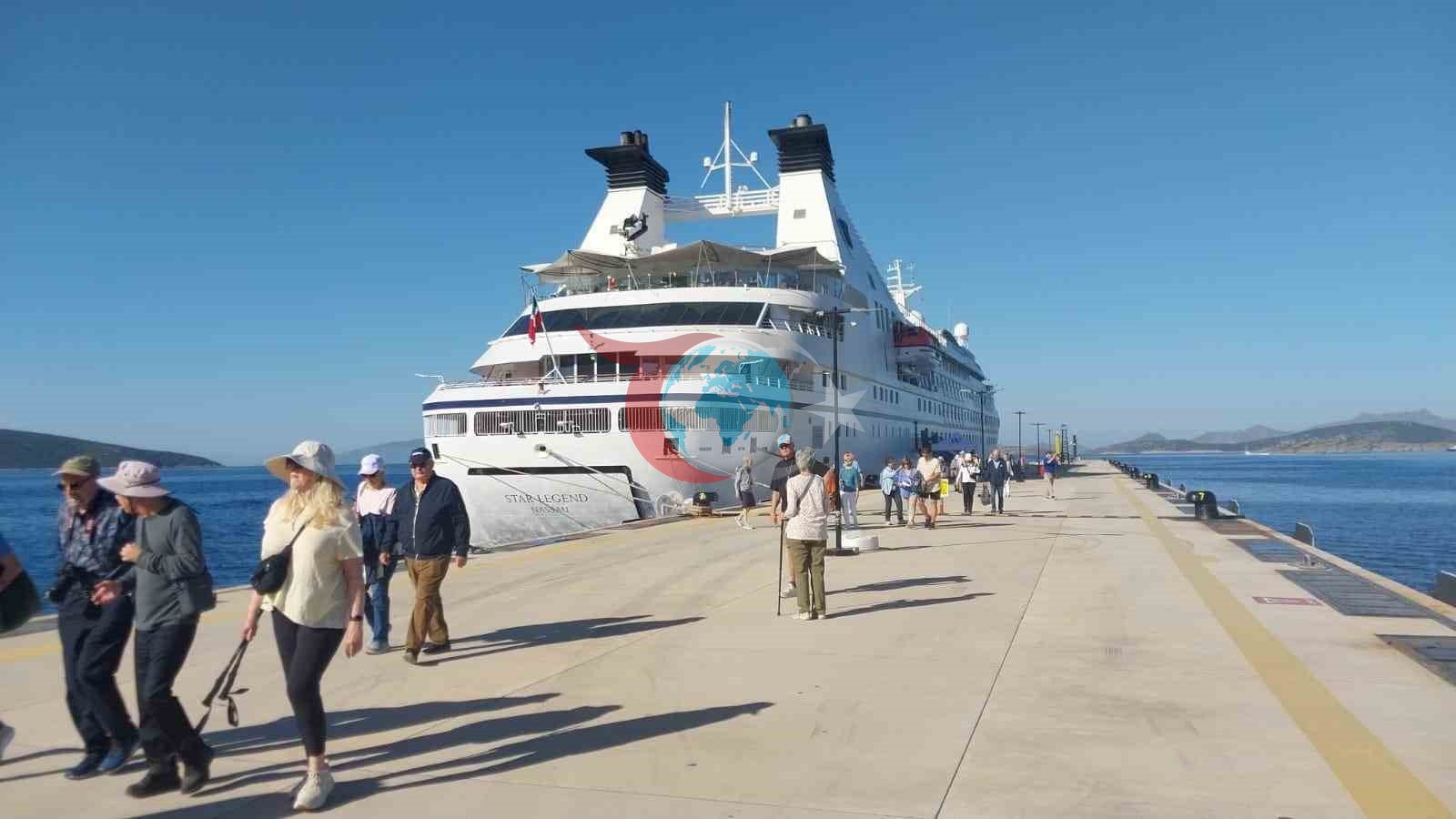 Bodrum’a Yanaşan Star Legend Yolcu Gemisi 274 Turisti Getirdi