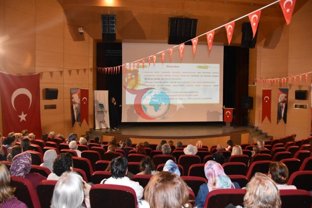 Muratlı'da Sağlıklı Beslenme Konusunda Bilinçlendirme Toplantısı Yapıldı