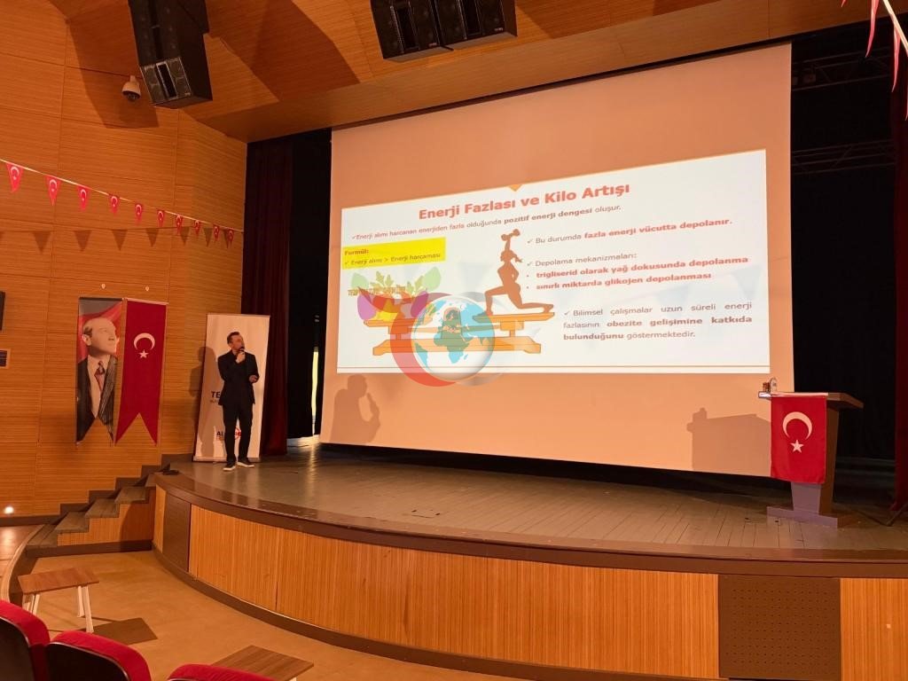 Muratlı’da sağlıklı beslenmenin temel ilkelerin anlatıldı