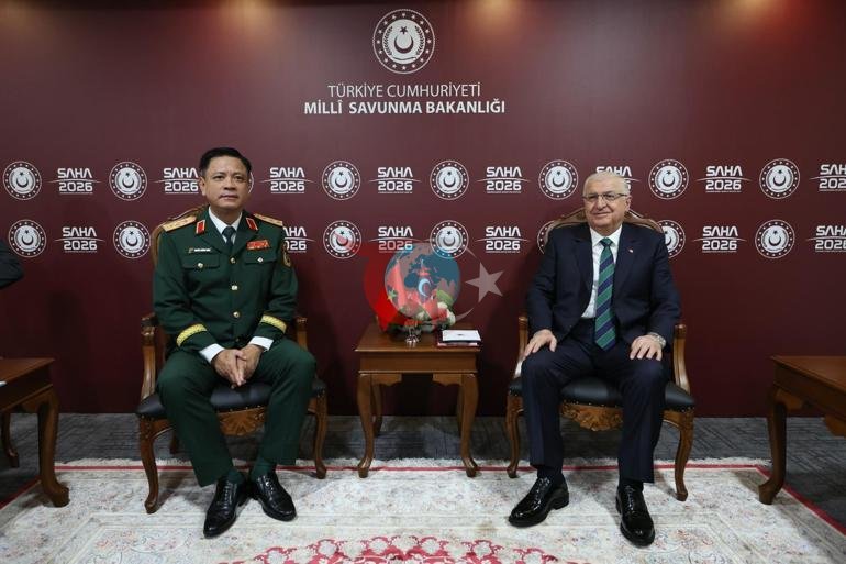 Milli Savunma Bakanı Güler, Kenya Savunma Bakanı ve Vietnam Savunma Bakan Yardımcısı ile görüştü