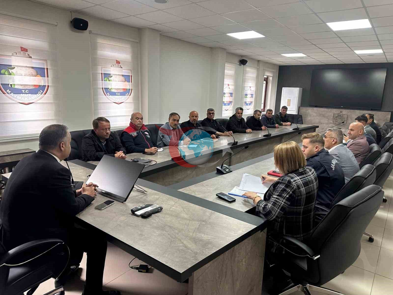 Mut'ta 2026 Yılı Kayısı Hasadı Üzerine Toplantı Yapıldı