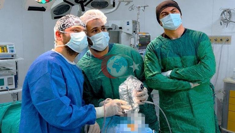 Doğum masasında beyin ameliyatı Aynı anda hem anne oldu hem de görmeye başladı