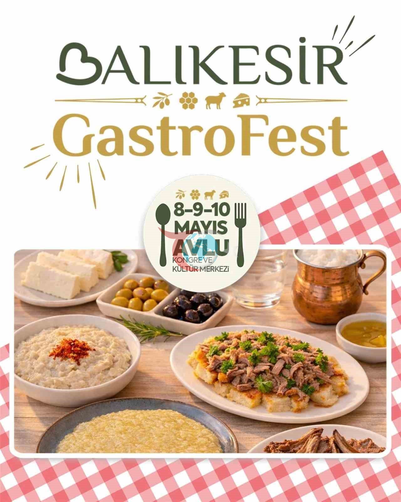 1. Uluslararasฤฑ Balฤฑkesir Gastronomi Festivali kapฤฑlarฤฑnฤฑ aรงฤฑyor