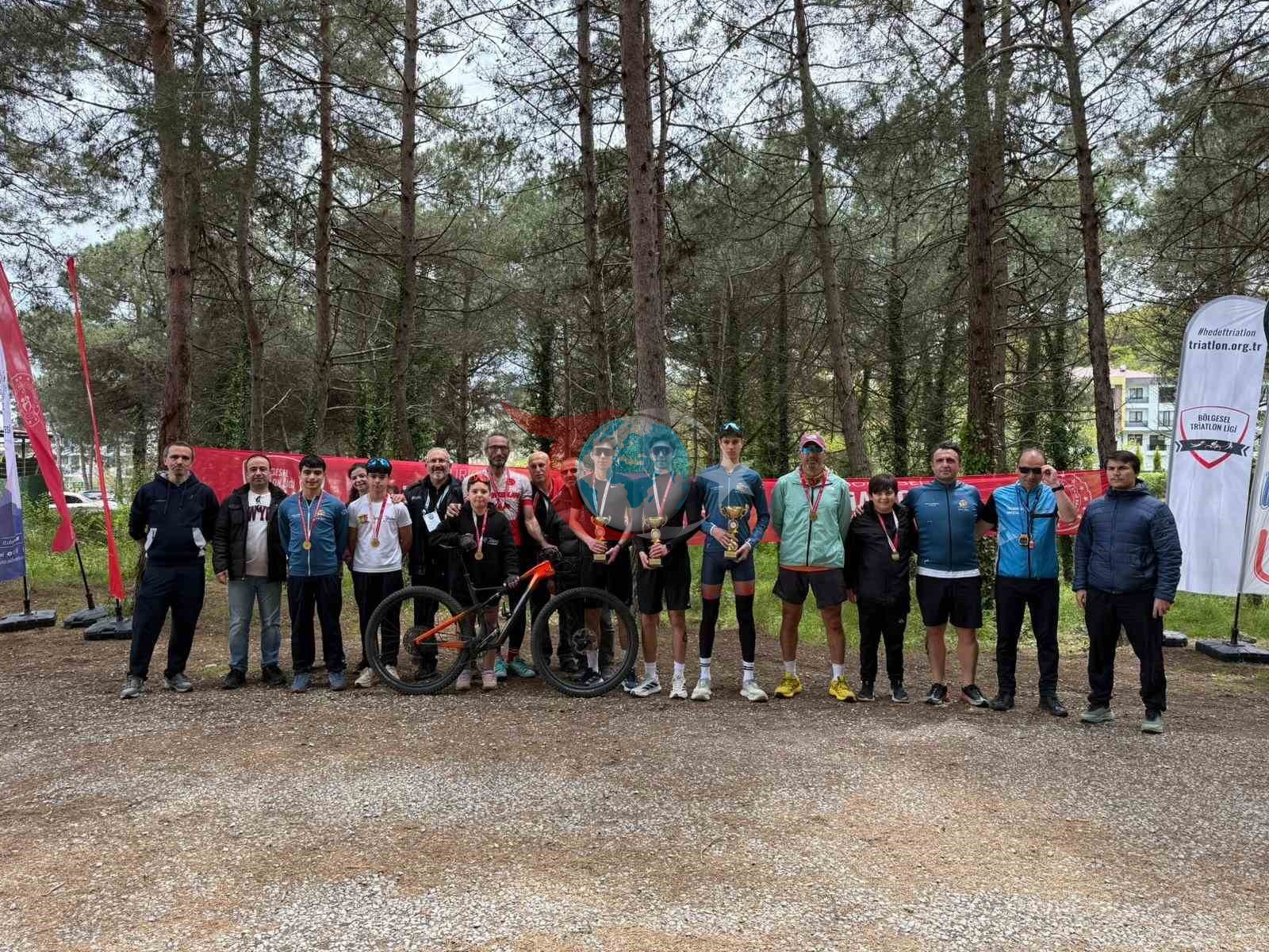 Samsun&rsquo;da dağ bisikleti ve koşu yarışı heyecanı