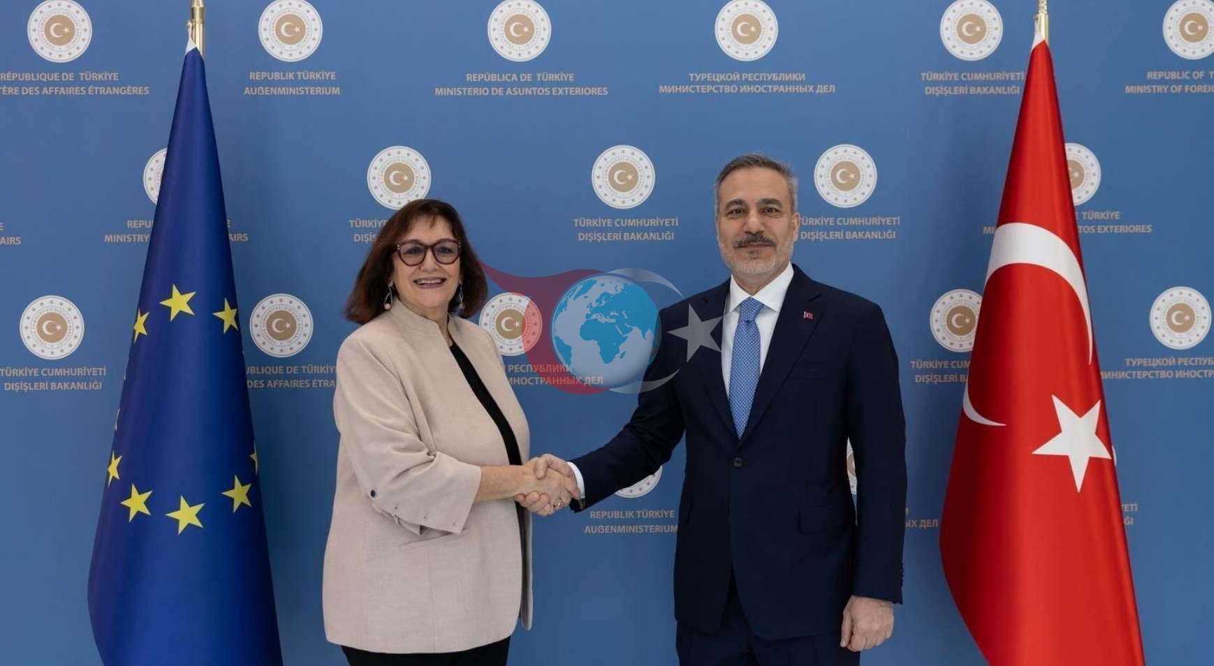 Dışişleri Bakanı Fidan, AB Yetkilisi Suica ile Başkentte Buluştu