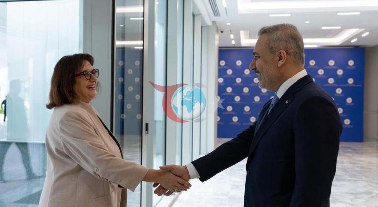 Dışişleri Bakanı Hakan Fidan, AB Komisyonunun Akdenizden sorumlu üyesi Suica ile görüştü