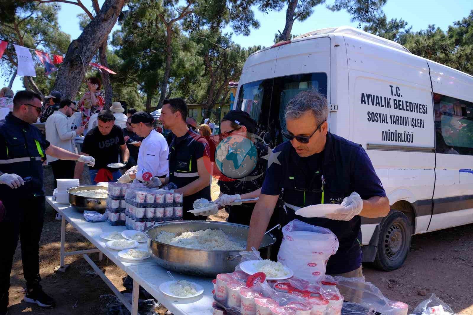 Ayvalık’ta Hıdırellez coşkusu yaşandı