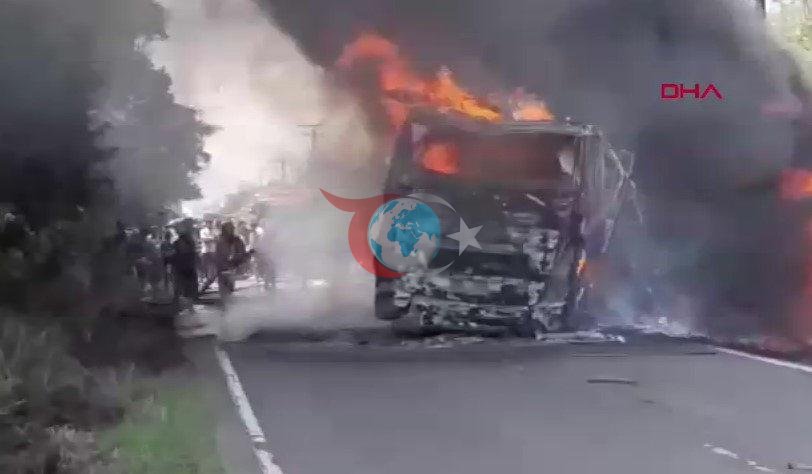 Olay yerinden bir görüntü