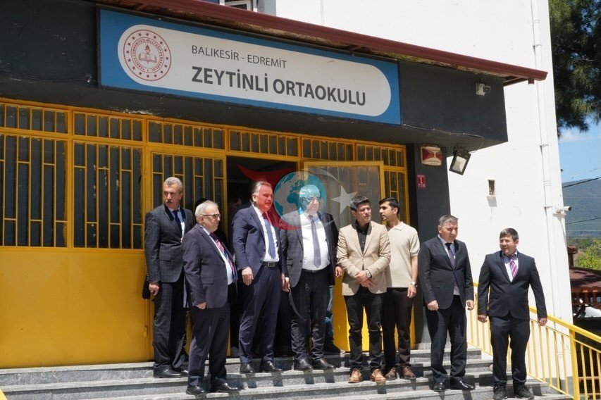 Edremit&rsquo;te eğitime kütüphane desteği
