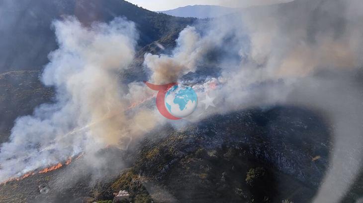 Acil Durum: Marmaris'te Orman Yangını Başladı