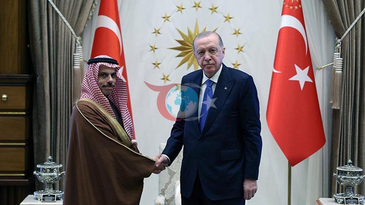 Erdoğan, Suudi Arabistan Dışişleri Bakanı Faysal ile Görüştü