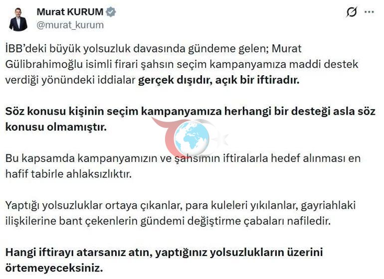 Bakan Kurumdan seçim kampanyasına destek iddialarına yalanlama: Açık bir iftiradır