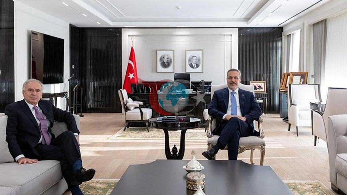 Bakan Fidan, BM Temsilcisi Jean Arnault ile Ankara'da Bir Araya Geldi