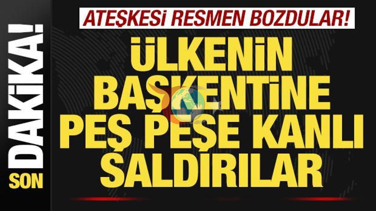 Ateşkes İhlali: İsrail Beyrut'u Hedef Aldı!
