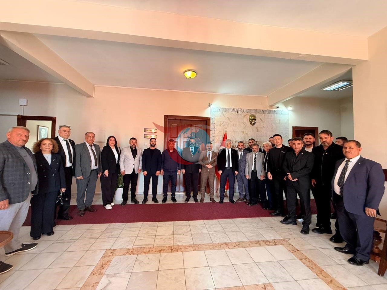 MHP İlçe Başkanı Taşdemir, Kaymakam Keklik ile İlk Ziyaretini Gerçekleştirdi