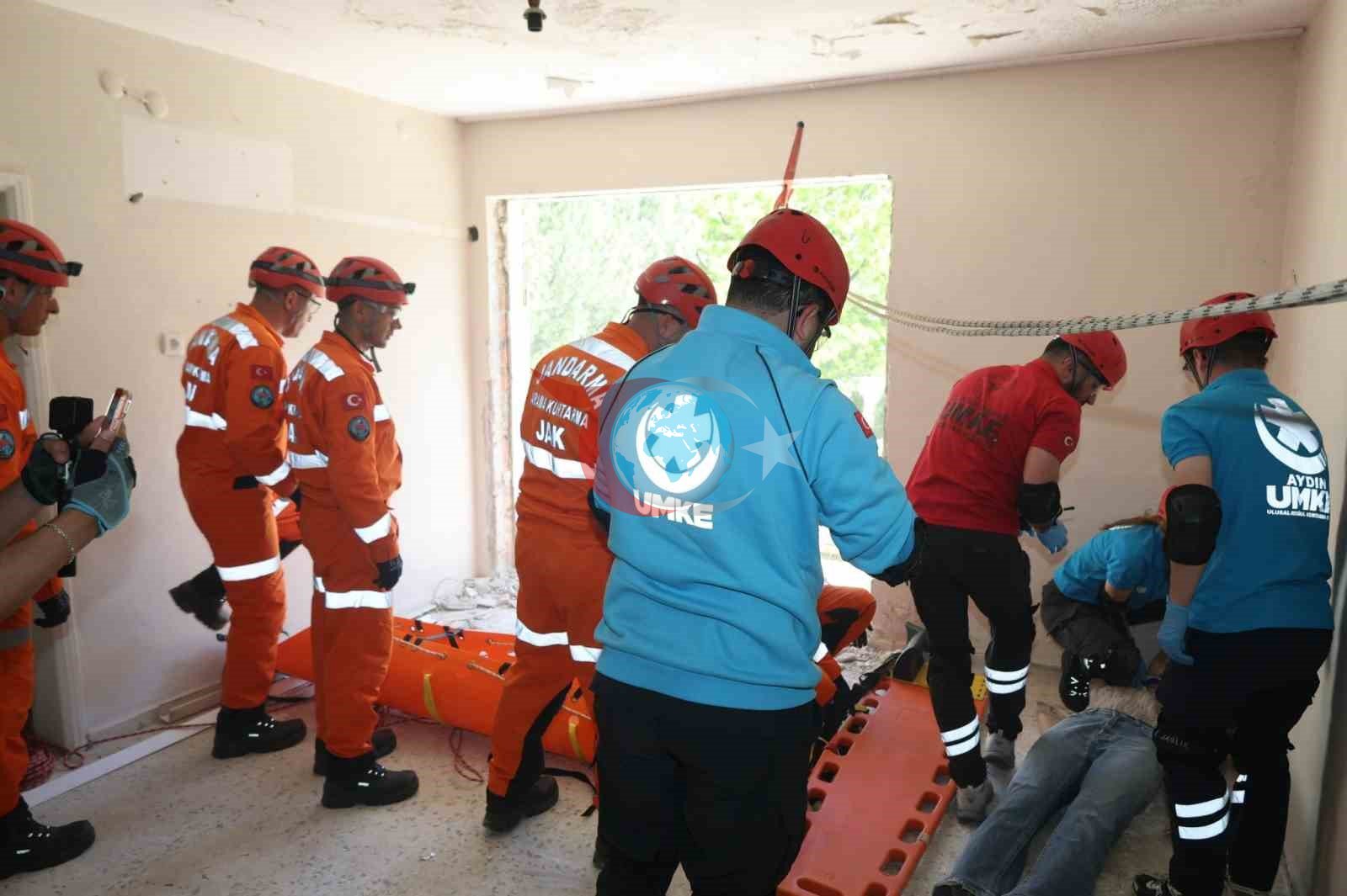 Aydın&rsquo;da UMKE tatbikatı gerçekleştirildi