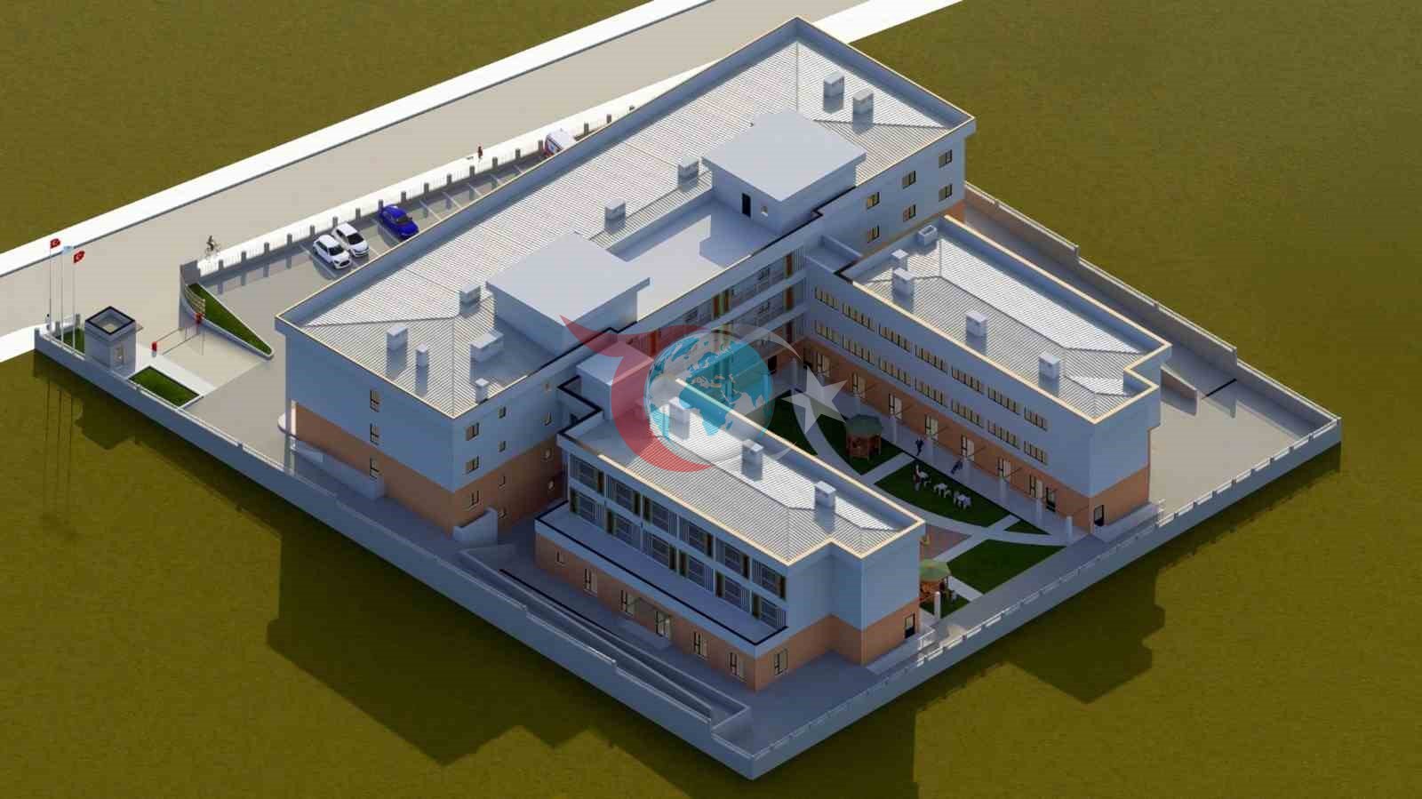 Huzurevi yeniden inşa ediliyor