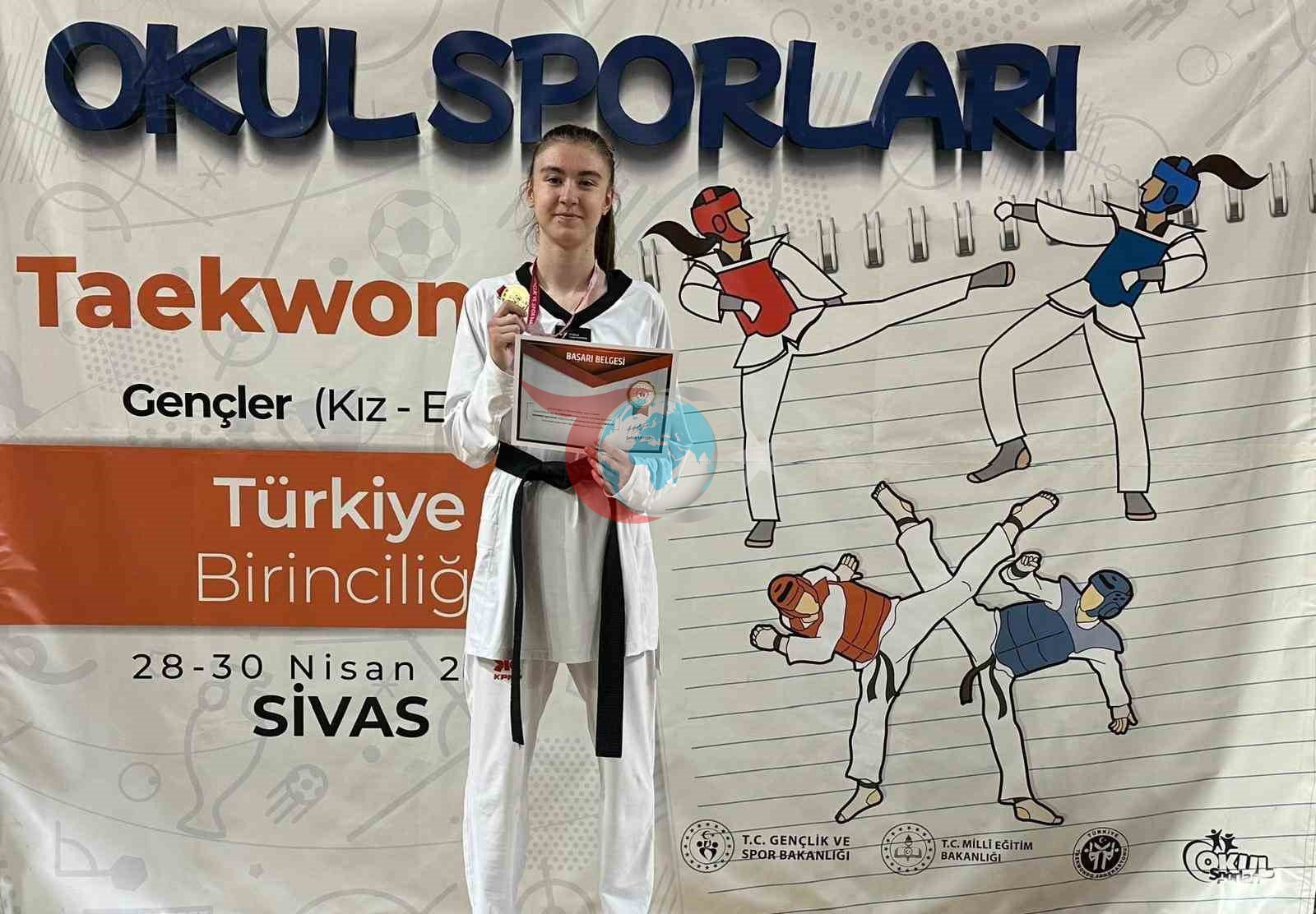 Aydınlı Genç Sporcu Özfidan'dan Çifte Zafer