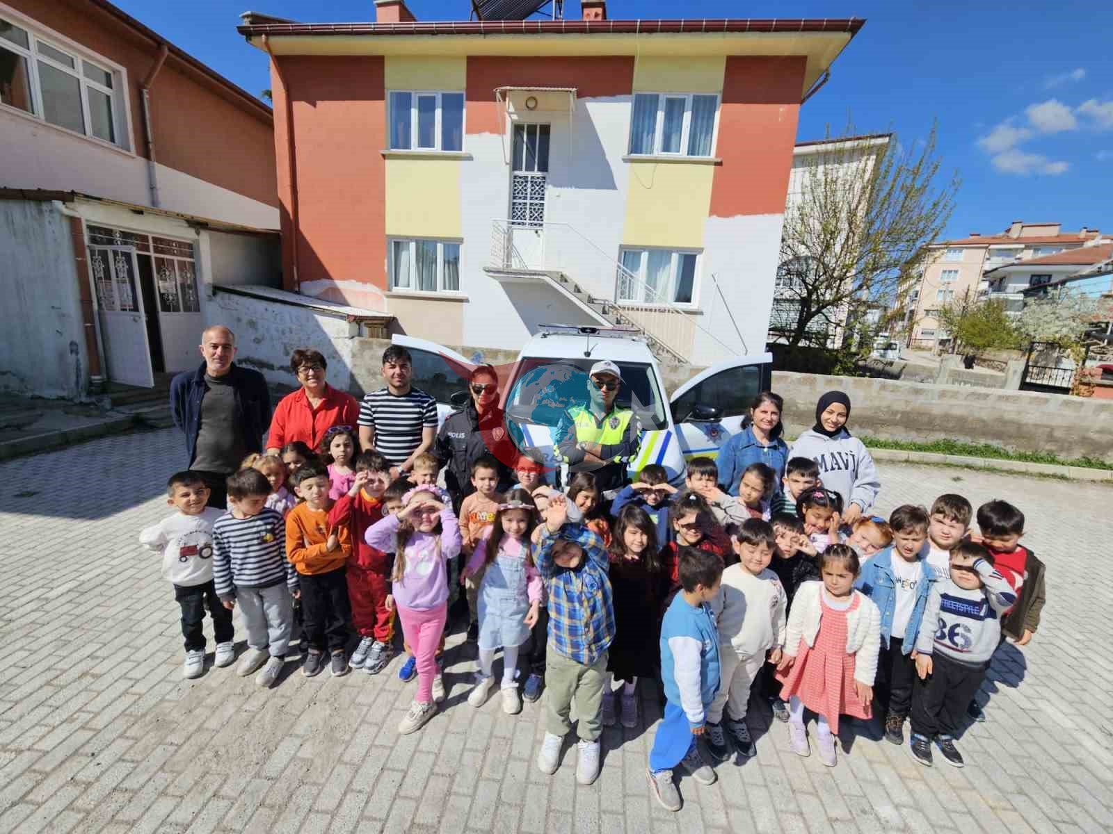 Geleceğin sürücülerine güvenli trafik anlatıldı