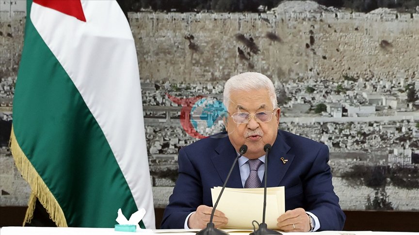 Filistin Ulusal Yönetimi Başkanı Mahmud Abbas