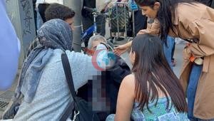 Sokak ortasında dehşete düşüren olay 14 yaşındaki çocuk yaşlı adamı hastanelik etti