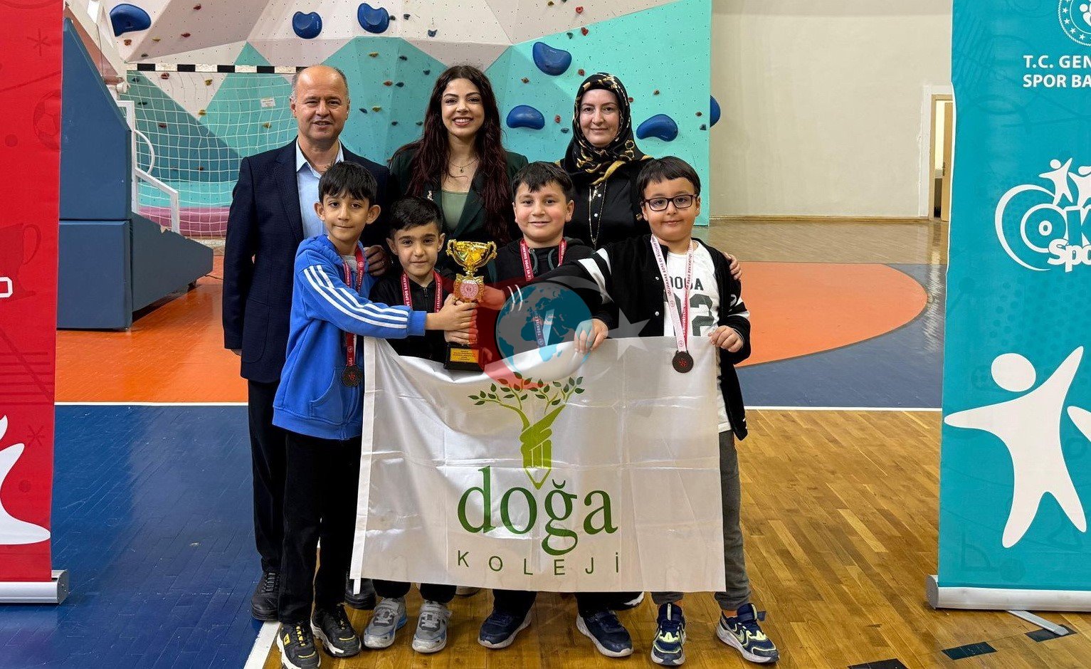 Adıyaman Özel Doğa Koleji öğrencilerinden satranç turnuvasında derece