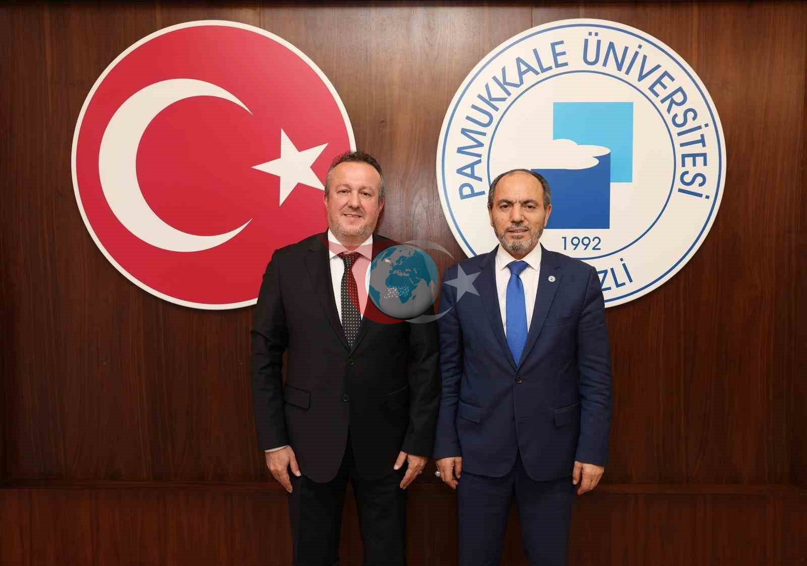 Denizli OSB Yetkilileri, Rektör Mahmud Güngör’ü Ziyaret Etti