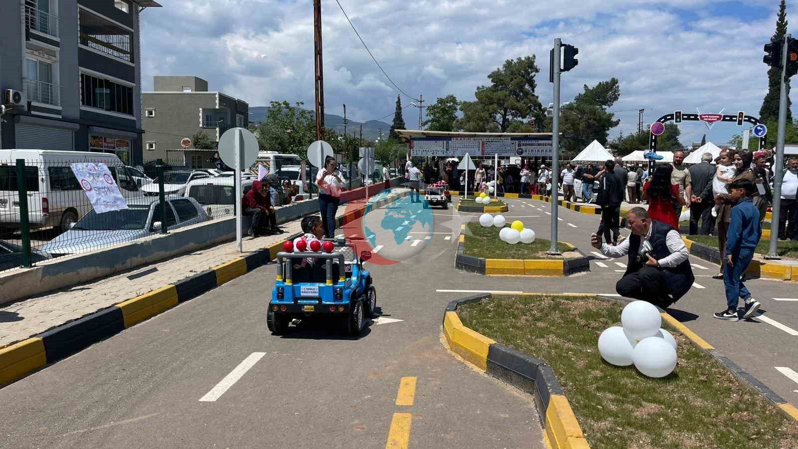 Kırıkhan'da Trafik Eğitimi İçin Yeni Alan: Öğrenciler Bilinçleniyor