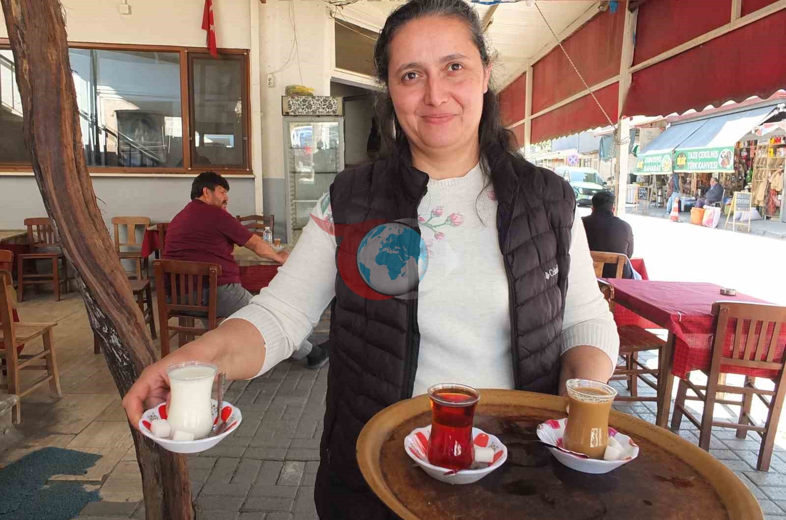 Burhaniye’de Kahvehanelerde Süt Dönemi Başladı